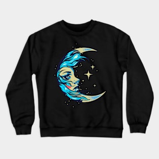 Moonlight Goddess Crewneck Sweatshirt